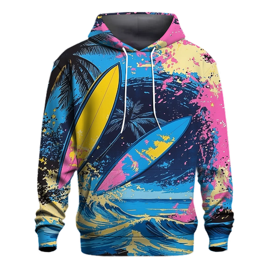 Electric Surf Vibes Hoodie