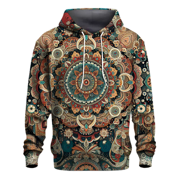 Eclectic Boho Chic Hoodie