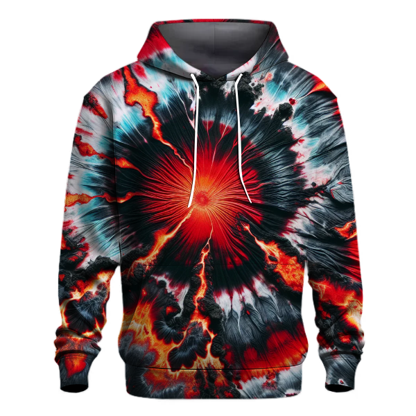 Volcanic Eruption Blaze Hoodie Hoodies Fashion