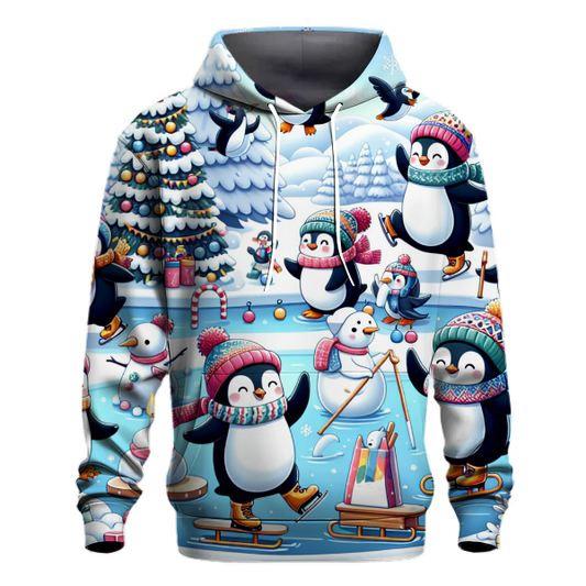 Winter Wonderland Penguins Hoodie