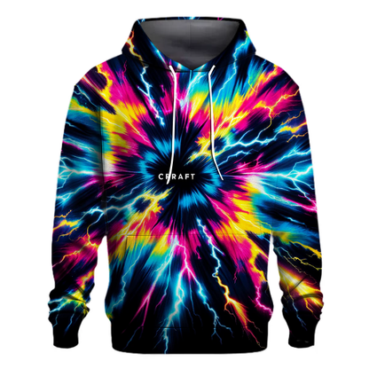 Electric Rainbow Burst Hoodie