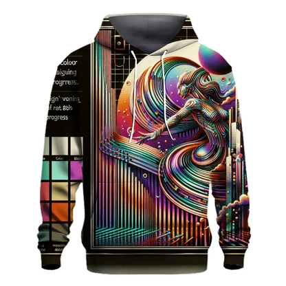 Retro Hologram Mirage Hoodie