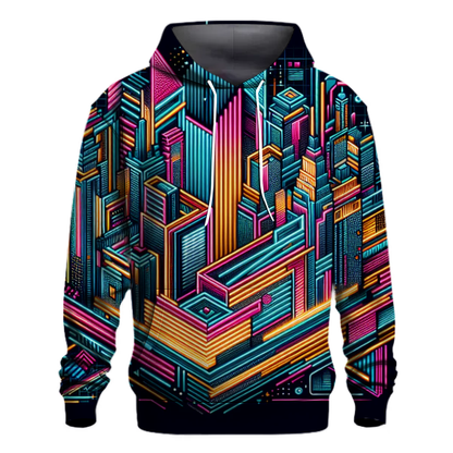 Urban Neon Design Hoodie Designer Hoodies