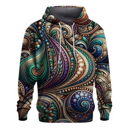 Vibrant Paisley Mosaic Hoodie