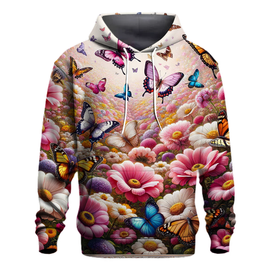 Colorful Butterfly Garden Hoodie