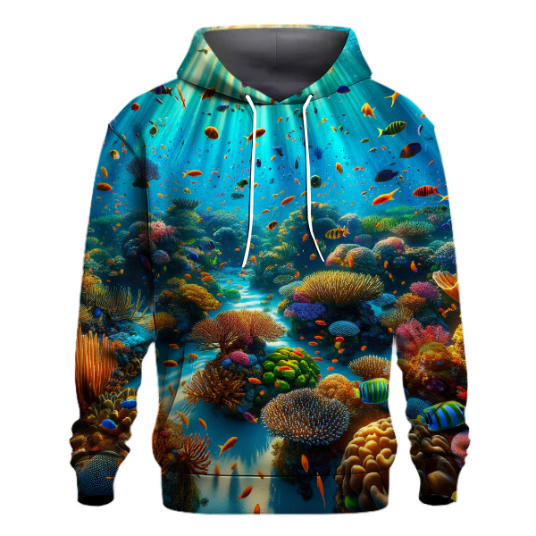 Underwater Coral Kingdom Hoodie