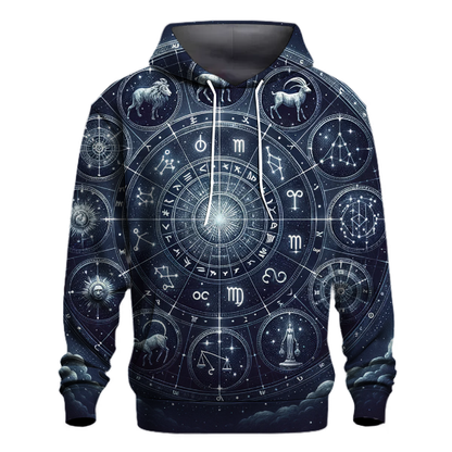 Celestial Zodiac Wheel Hoodie