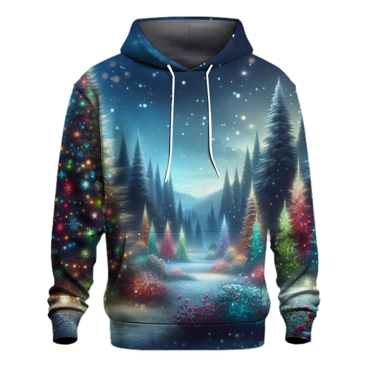 Magical Forest Christmas Hoodie Printed Hoodies