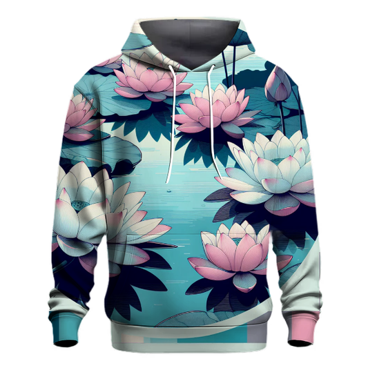 Tranquil Lotus Bloom Hoodie