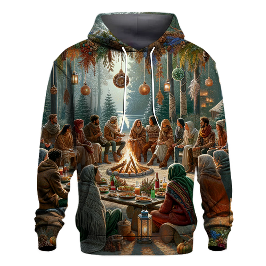 Charming Woodland Christmas Hoodie