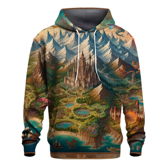 Fantasy World Map Hoodie