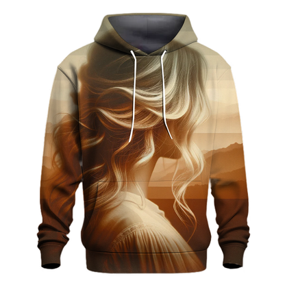 Vintage Sepia Gradient Hoodie