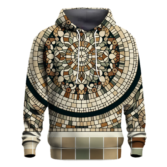 Earthy Bohemian Mosaic Hoodie