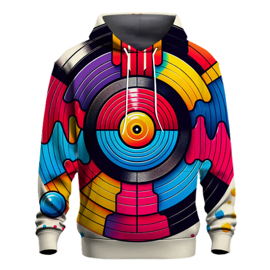 Vinyl Record Nostalgia Hoodie