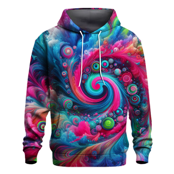 Swirl Tie-dye Design Hoodie