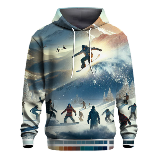 Snowboarding Thrill Hoodie