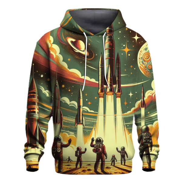 Vintage Sci-Fi Adventure Hoodie