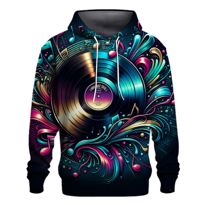 Vinyl Record Memories Hoodie Custom Hoodies