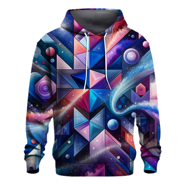 Cosmic Geometric Patterns Hoodie