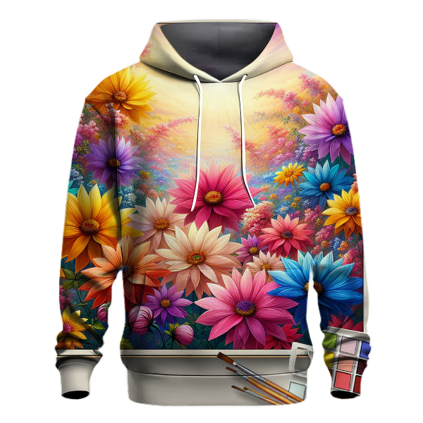 Floral Sunshine Breeze Hoodie