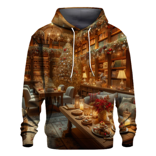 Magical Christmas Library Hoodie