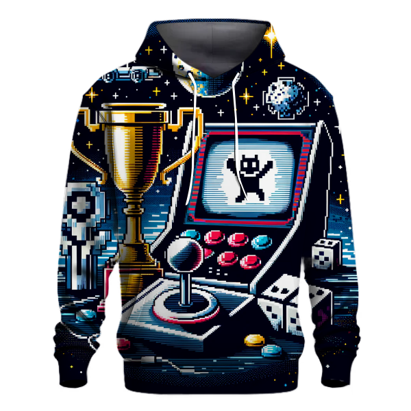 Retro Game On Hoodie