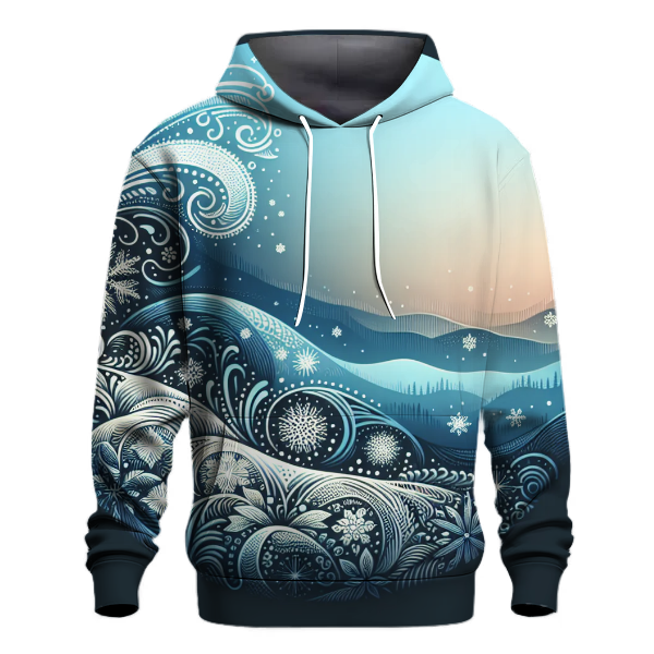 Twilight Frost Flow Hoodie Designer Hoodies