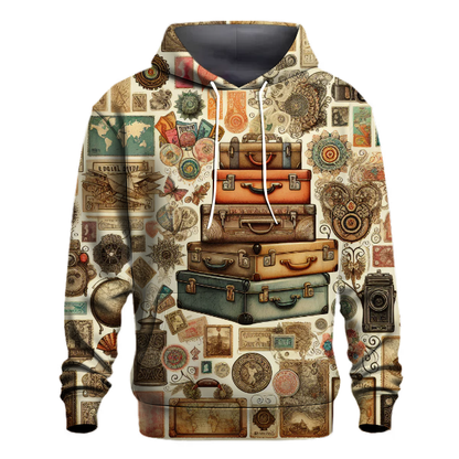 Rustic Vintage Travel Hoodie