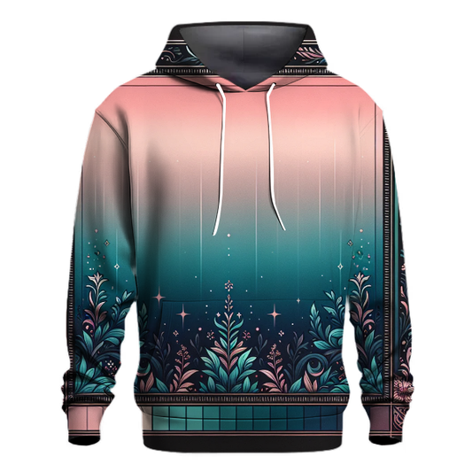 Twilight Garden Gradient Hoodie