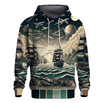 Vintage Maritime Adventure Hoodie