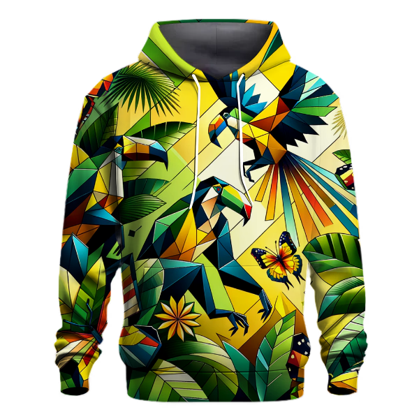 Geometric Jungle Hoodie