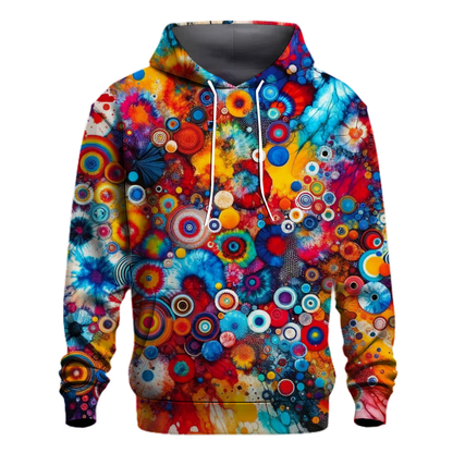 Bold Abstract Expression Hoodie