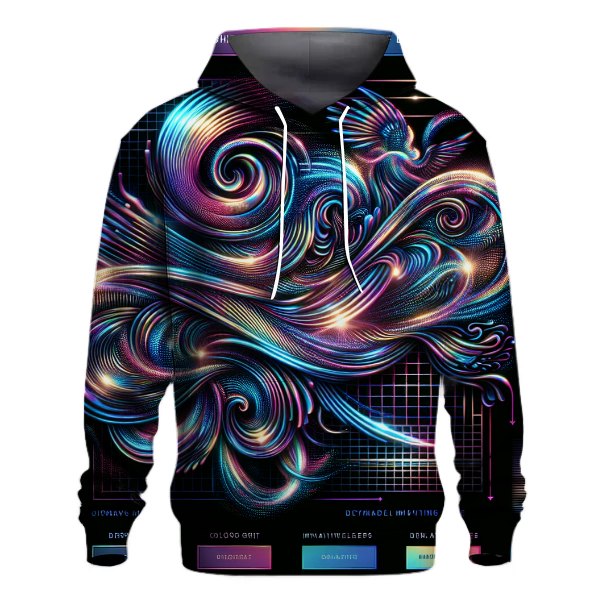 Holographic Dream Design Hoodie Custom Hoodies