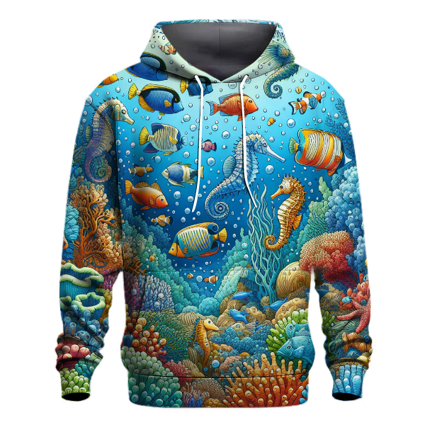 Whimsical Underwater Adventure Hoodie