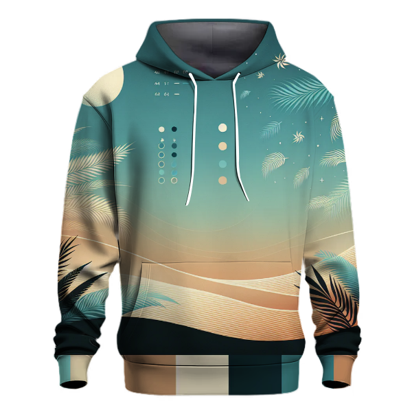 Twilight Oasis Gradient Hoodie