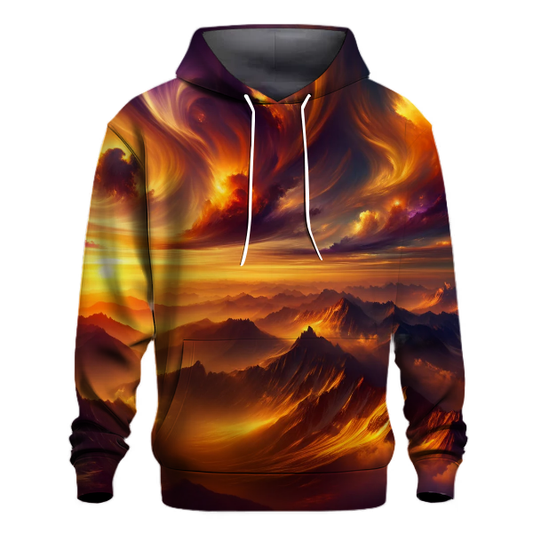 Majestic Mountain Sunset Hoodie