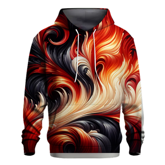 Dancing Flames Tie-dye Hoodie