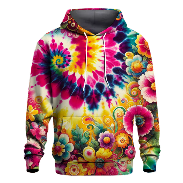 Vibrant Flora Explosion Hoodie