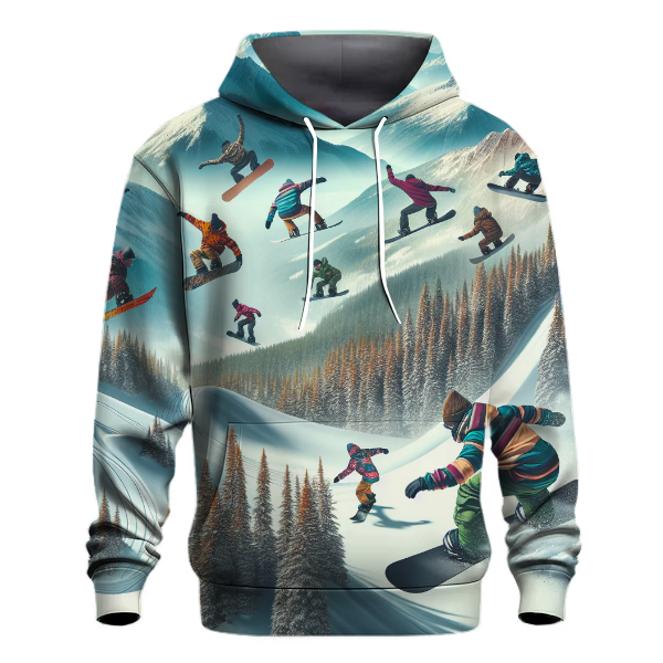 Snowboarding Heights Hoodie