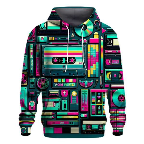 VHS Video Vibes Hoodie