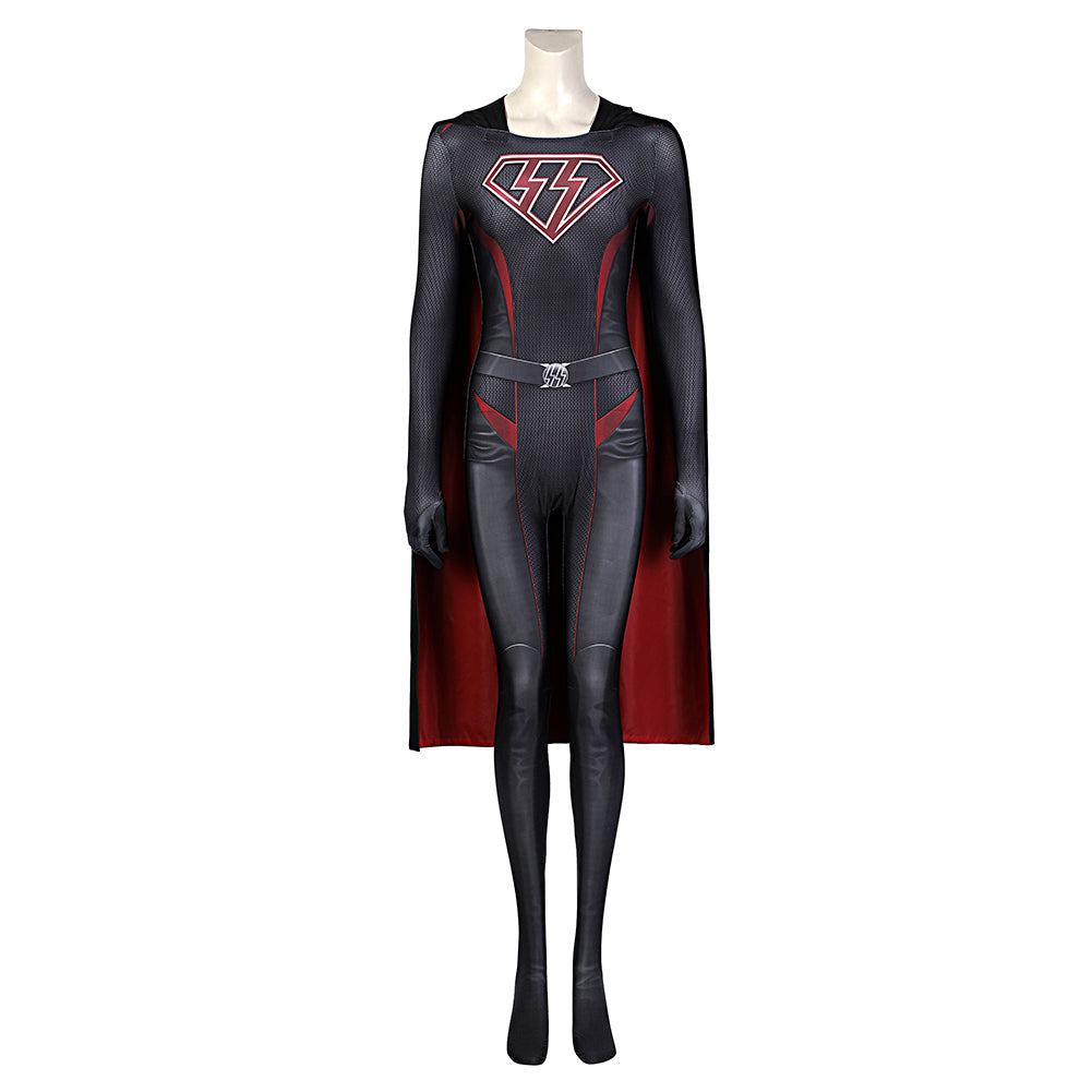 Supergirl Cosplay Costume With Cloak 3XL