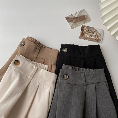 Korean Casual High Waist Loose Shorts