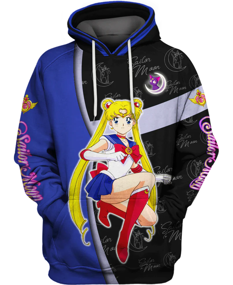 Adorable Sailor Moon Hoodie 6XL