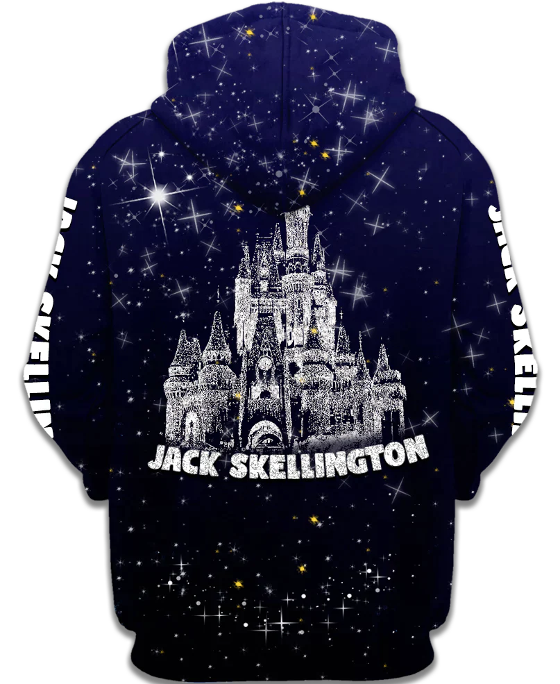 Jack Skellington Zip Up Hoodie