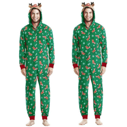 Christmas Funny Reindeer Print Matching Outfits