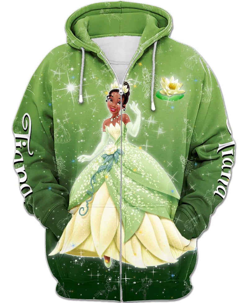 Tiana Zip Up Hoodie 6XL