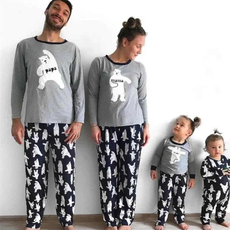 Elegant Bear Matching Family Set Baby