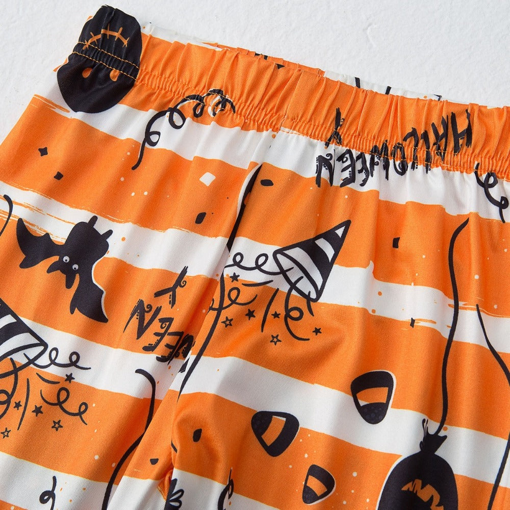 Laughter Pumpkin Print Family Matching Sets