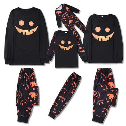 Happy Pumpkin Print Family Matching Sets