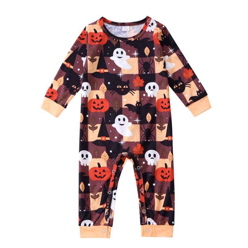 Halloween Party Print Pattern Matching Sets